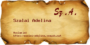 Szalai Adelina névjegykártya