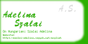 adelina szalai business card